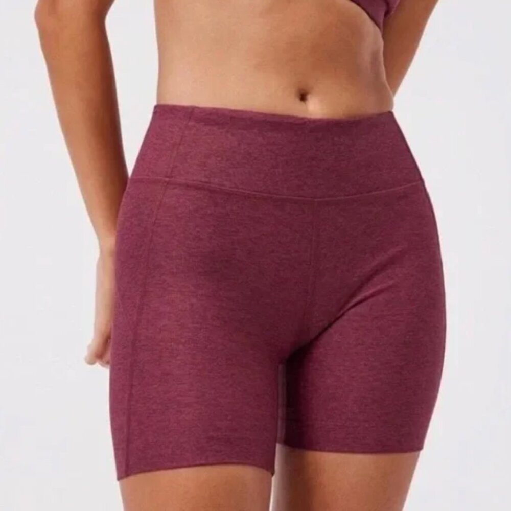 Outdoor Voices Warmup Shorts – 5" Inseam, Ruby Red (Size Small)